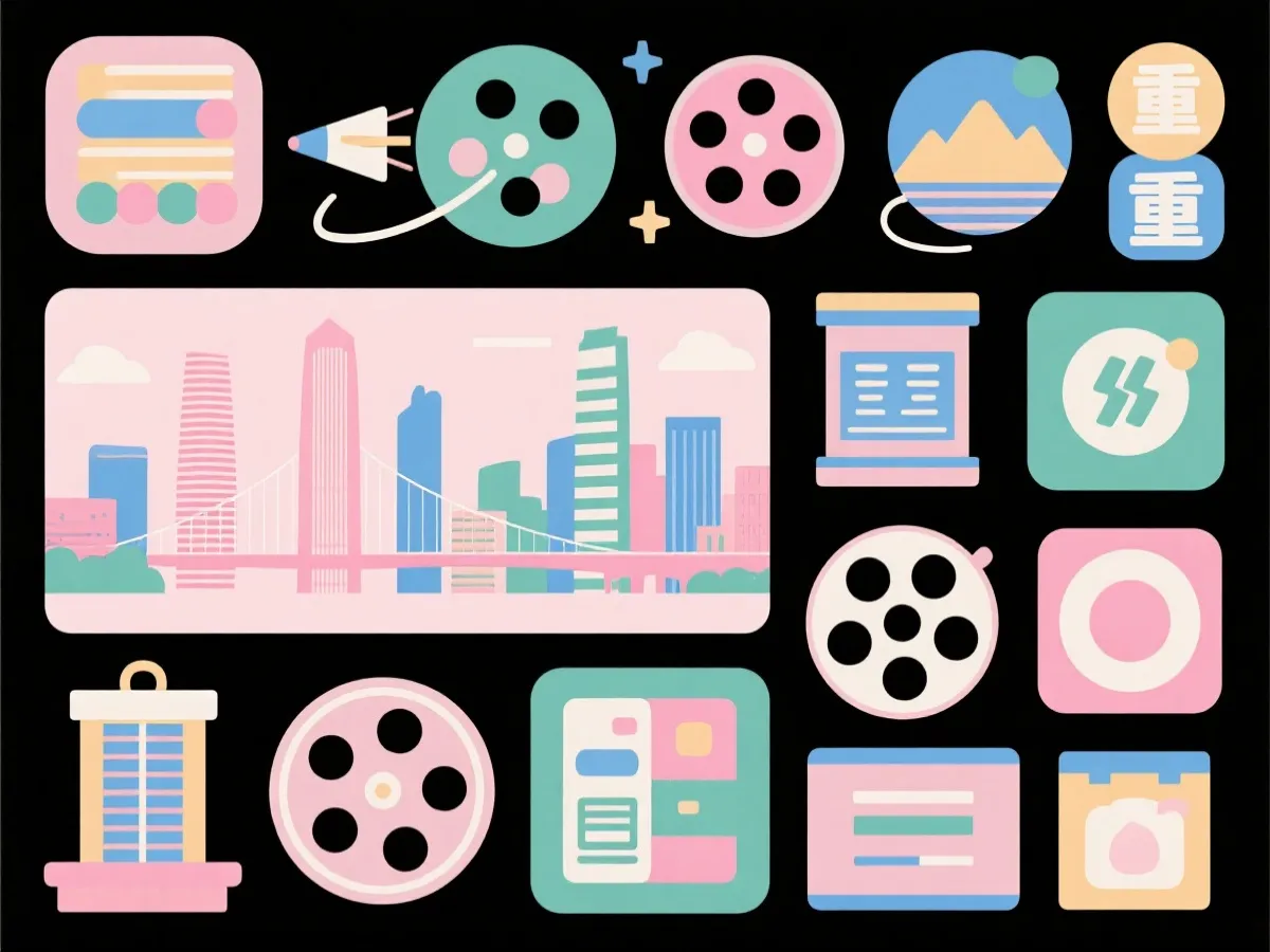 重庆麻将社媒话题拼贴